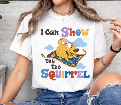 Disney Up Russell Dug I Can Show You The Squirrel T-Shirt Unisex #3
