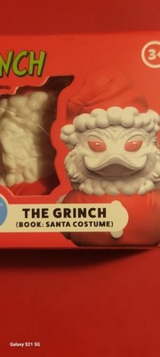 TUBBZ GRINCH WHITE 2'' MINI SANTA COSTUME DUCK FREE SHIP