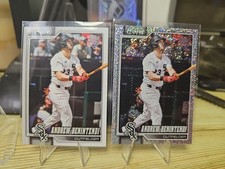2026 Topps Celebration Confetti Parallel & BASE Andrew Benintendi White Sox 345