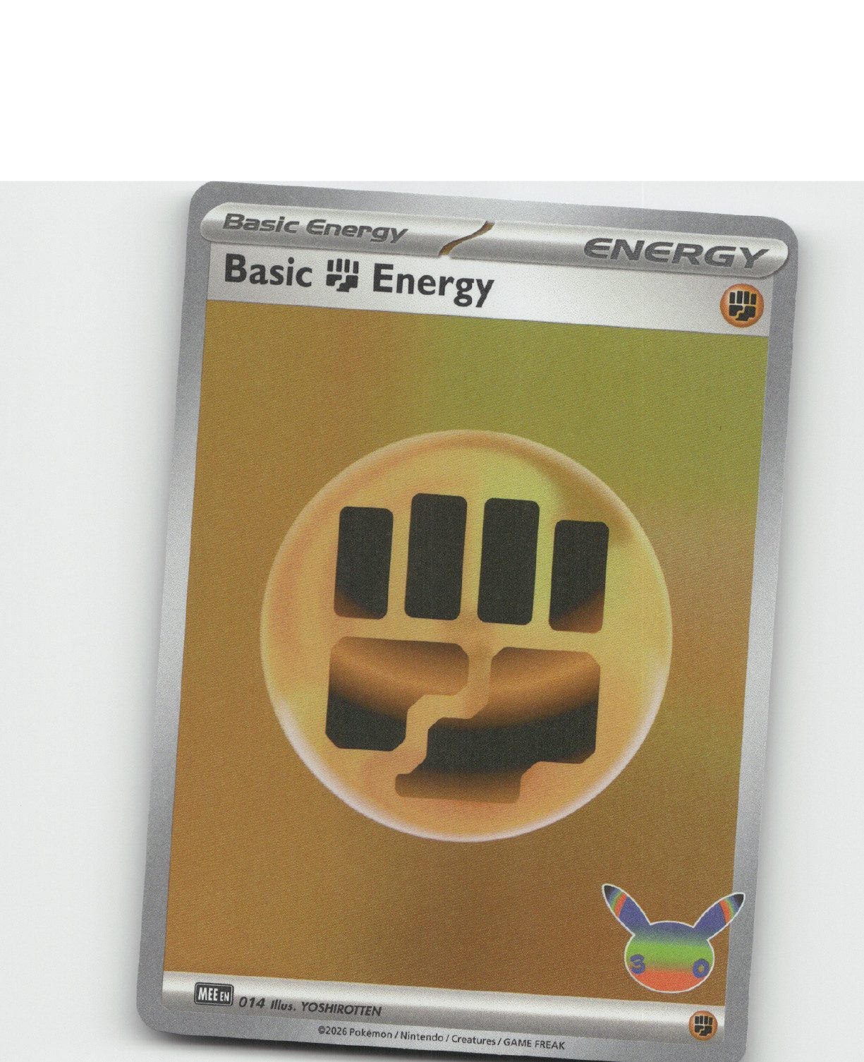 Basic Fighting Energy (30th Celebration) - 014 - Holofoil [MEE] - NM