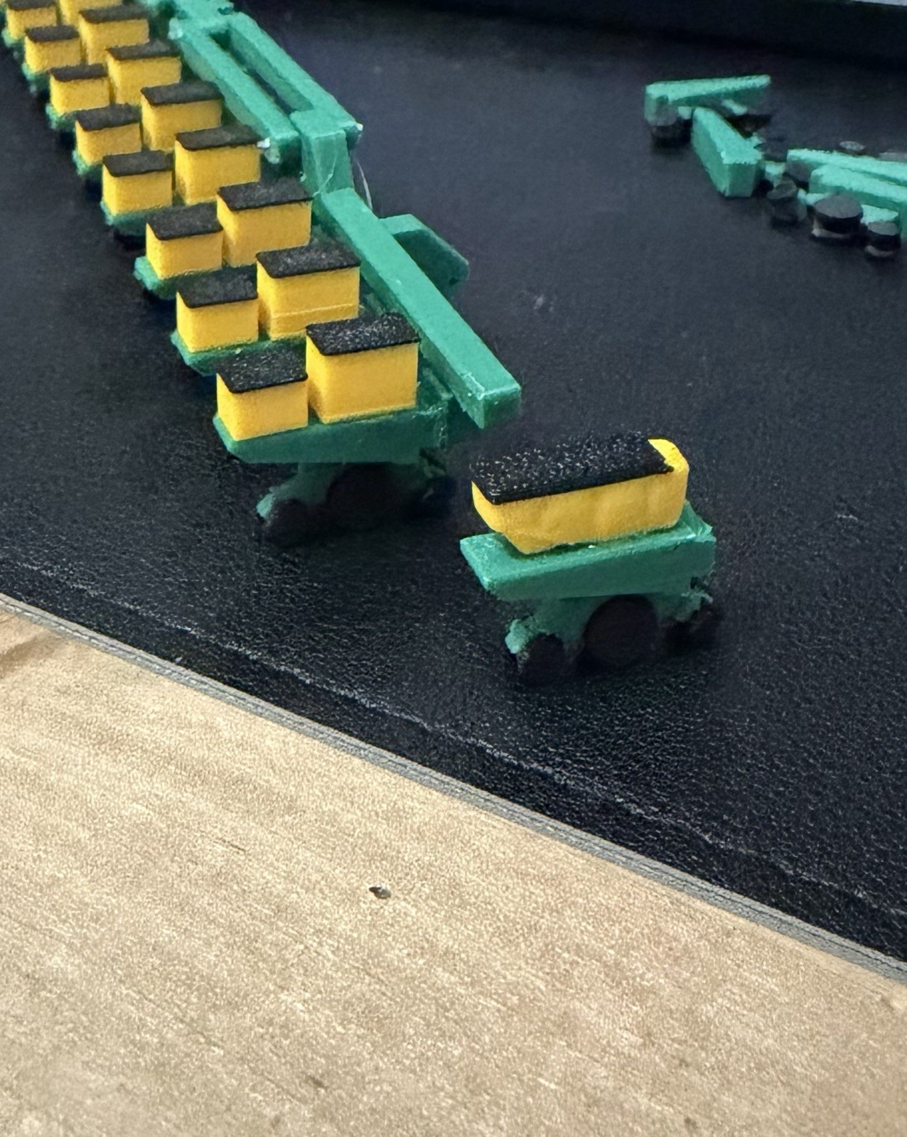 1/64 Scale Stackfold 12 Row Planter Kit - 3 Bushel Hopper - Custom Farm Toys
