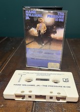 Vintage 1981 Elektra Hank Williams Jr Cassette The Pressure Is On Cassette Tape