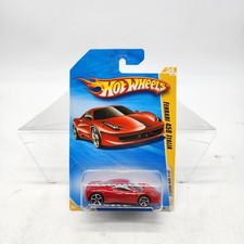 UH Hot Wheels 2009 Ferrari 458 Italia - Red 2010 New Models 34/44 W Protector