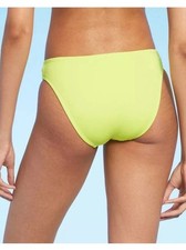Women's Mid-Rise Bikini Bottom - Shade  Shore Yellow XL NWT
