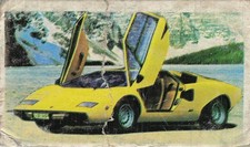 Lamborghini Countach LP500S Sports Car Menko Card