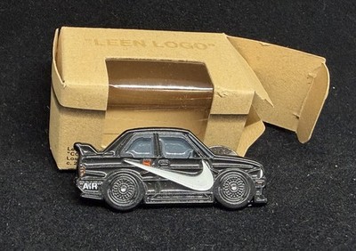 Leen Customs Snkrwhips BMW M3 E30 Enamel Pin Nike Off White Limited 331/500