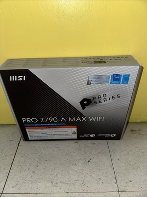 MSI PRO Z790-A MAX WIFI ATX Motherboard LGA 1700 6 x SATA III 4x DDR5 slots