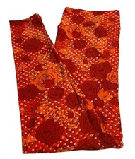 LuLaRoe Leggings TC2 Tall Curvy 2 Valentine Floral ROSE Dot Flower Romantic Fun