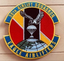 U.S. Air Force Yokota Base 36Th Airlift Squadron Patch