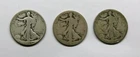 1919 P D &S Walking Liberty Half Dollar Coin Lot