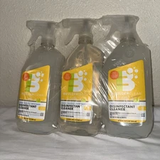 3 pack 28 fl oz Boulder Clean Plant Base Cleaner Non Toxic kills germs