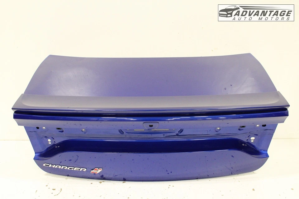 Dodge Charger 2015-2020 maletero trasero cubierta tapa panel azul índigo OEM Foto 2 de 4