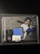 BILL BUCKNER 2002 Topps Gold Label MLB Awards Titanium Game-Used Jersey #BB Cubs