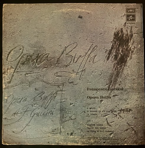 Francesco Guccini Opera Buffa C062-17914 Raro Prima Stampa Italia 1973 VG+/VG+ - Foto 2 di 7