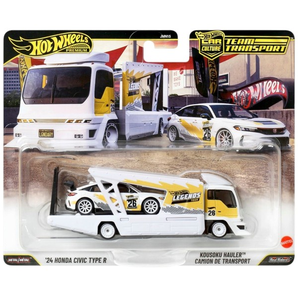 Hot Wheels 2026 - Team Transport - ´24 Honda Civic Type R / Kousoku Hauler-image