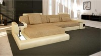 L-Form Sofa Couch Design Couch Textil Modern Polster Wohnlandschaft Ecksofa Neu