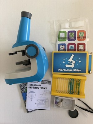 National Geographic Junior Microscope for Kids- Kit Includes up to 400x STEM