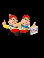 Tweedle Dee  Dum Mini Bean Bag Alice in Wonderland Disney Store Twins Plush NWT