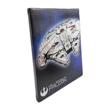 Star Wars Millennium Falcon Wall Art  Canvas Print