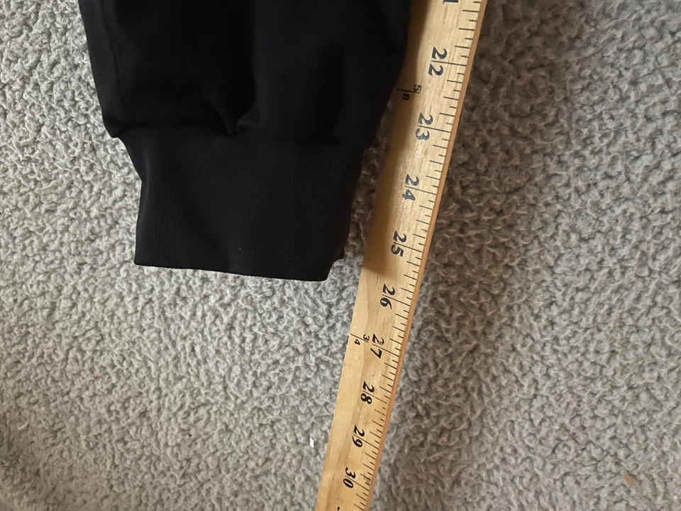 Calça jogger feminina Zella preta tamanho 2X cordão cônico adulto - Imagem 4 de 4