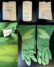 1940s Vintage Gloves With Receipt