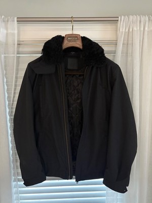 Norwegian Rain ''Bumfreezer'' Black Shearling winter jacket - size S