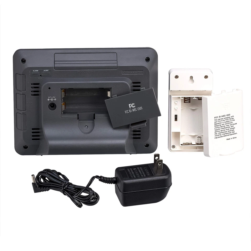 Wireless Digital Deluxe Color Weather Station Forecaster - Image 4 of 4