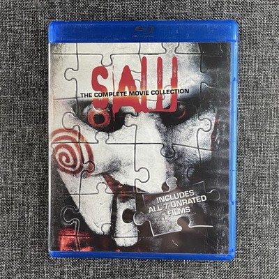 Saw: The Complete Movie Collection (Blu-ray, 2017)  Disc Near Mint