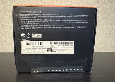 【新品未開封】Amazon Fire TV Cube 第3世代 4K HDR対応 Amazon Fire TV Cube 3rd gen streaming player with Alexa Wi