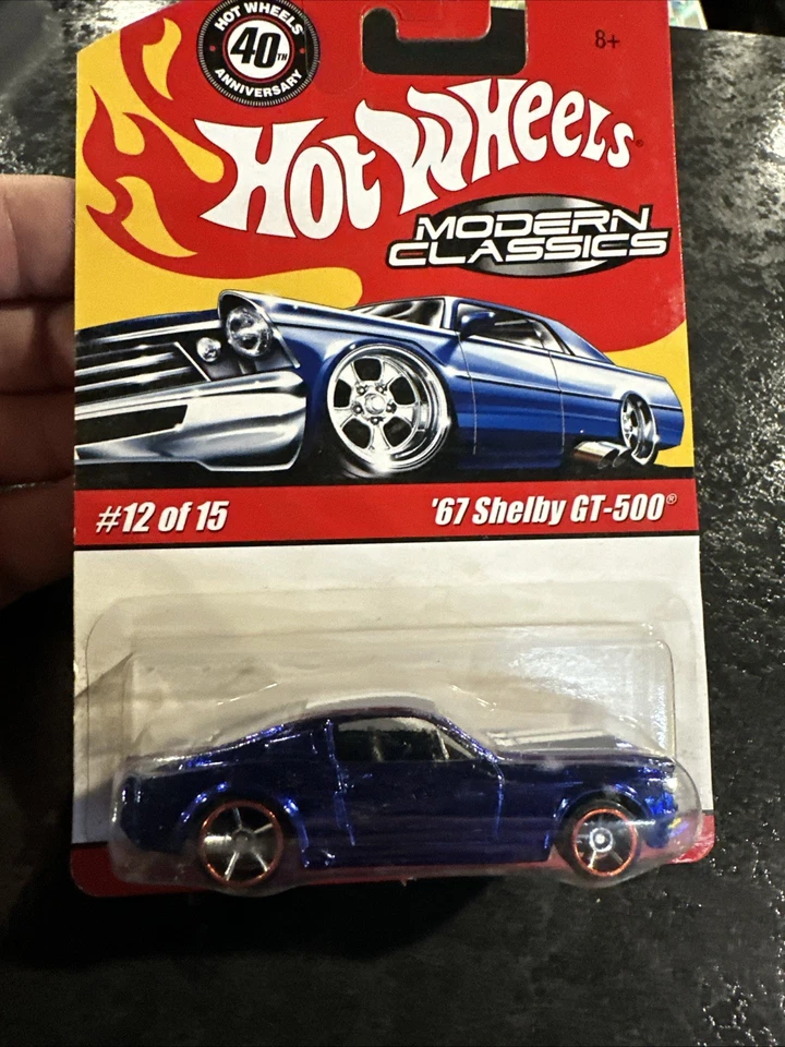 Hot Wheels Modern Classics '67 Shelby GT-500 - Blue & Red - Image 2 of 4