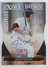 2011 Donruss Elite Extra Edition Prospects 69/100 Jason Krizan #11 Auto 9cf