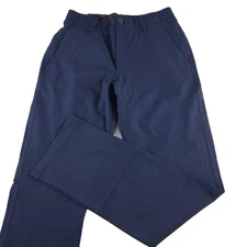Under Armour Straight Leg Drive Pants Men's Size 28/30 Navy Blue UA Storm
