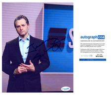Jeremy Schaap 'ESPN Broadcaster' Signed 8x10 Photo ACOA E:60 Outside The Lines