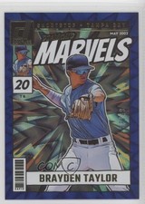 2024 Panini Donruss Diamond Marvels Blue Xplosion 6/49 Brayden Taylor #13 0m0