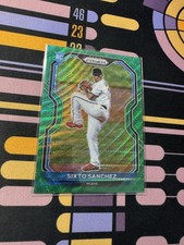 2021 Panini Prizm #86 Sixto Sanchez Green Wave Prizm