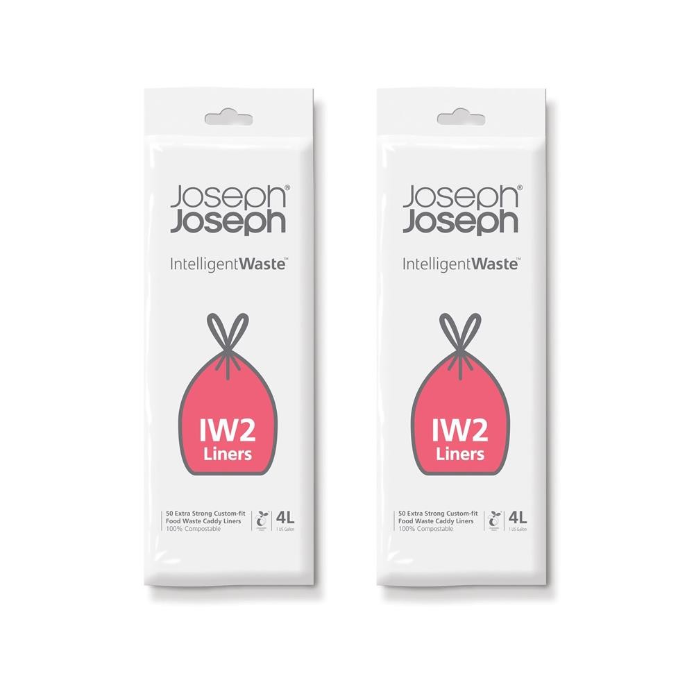 Joseph Joseph Bio-Müllbeutel, 4-литровый набор на 2 порции, 50 штук для приготовления мюллеров