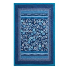 Bassetti Varigotti B1 Throw: Blue Elegance for Your Sofa