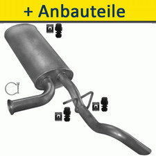Endtopf Auspuff+ für RENAULT MASTER II BUS 2.5 D 80PS 1997-2001