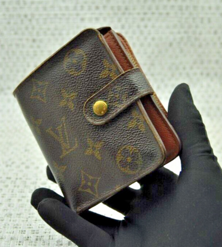 Vintage Louis Vuitton Unisex Wallet - Brown Leath… - image 1