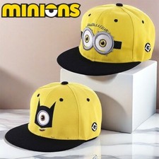 Minions Cartoon Baseball Cap Boys Girls Kids Hat
