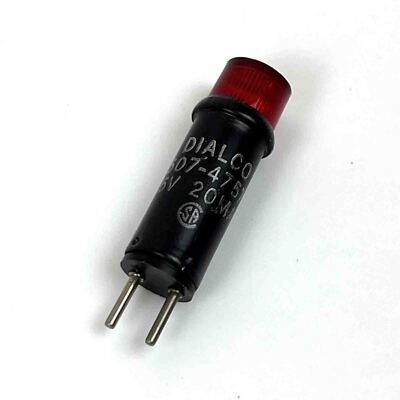 DIALCO 507-4757 Kontrolllampe Rot 5V 20MA (VE 2Stk.), unused