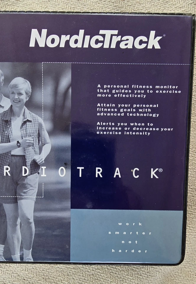 Reloj De Colección NORDIC TRACK Cardiotrack Conteo de Calorías Frecuencia Cardíaca Ejercicio Salud Foto 2 de 4