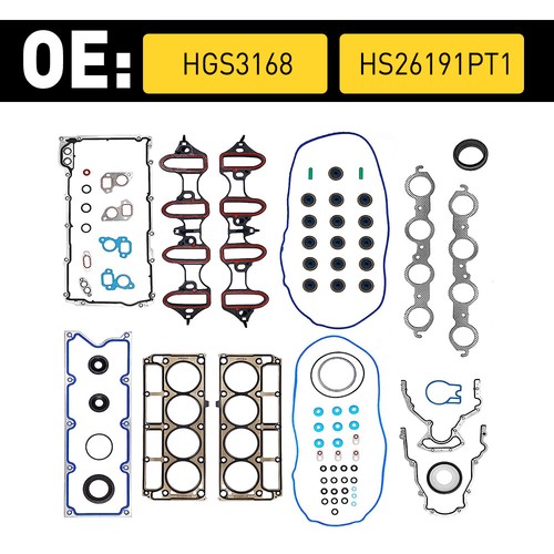 Head Gasket Set Kit Assembly For 2004-2005 Cadillac Escalade BaseOE#HS26191PT1 - Picture 5 of 8