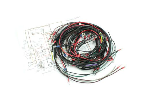 Kabelbaum pas. f. Simson SR50 SR80 Roller Schaltplan Elektrik Kabel  - Bild 1 von 1