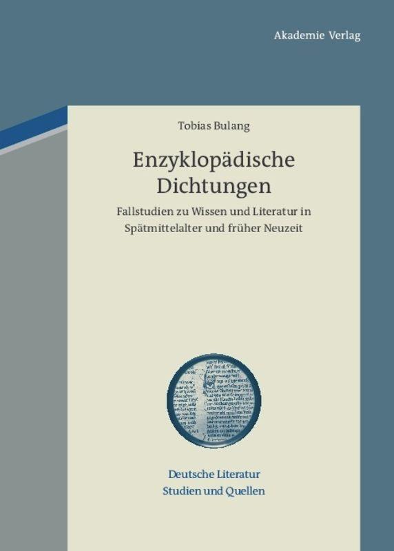Enzyklopädische Dichtungen | Buch | 9783050051536