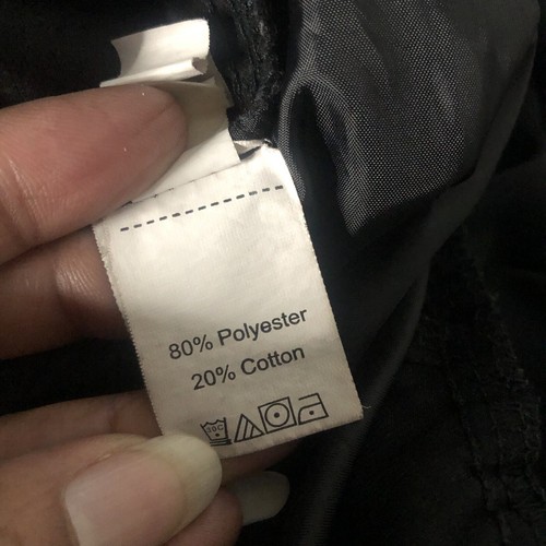Pantaloni da jogging Shein X Vancoog donna XL neri cargo elasticizzati in vita Y2K - Foto 9 di 10