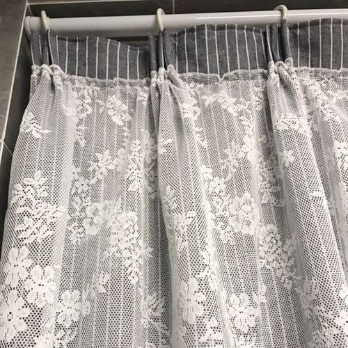1pc Panel Short Curtain for Bathroom Kitchen Cabinet Door Cafe Window Drape Home - Picture 260 of 449