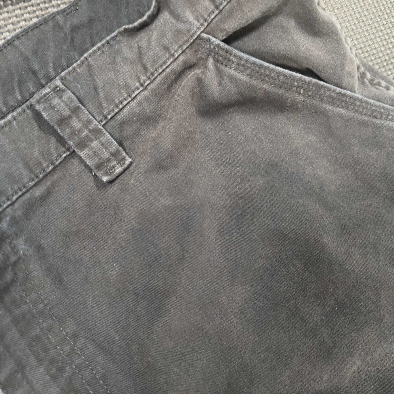 Wrangler Cargo Pants 40x31 Black Outdoors 70LEWBL