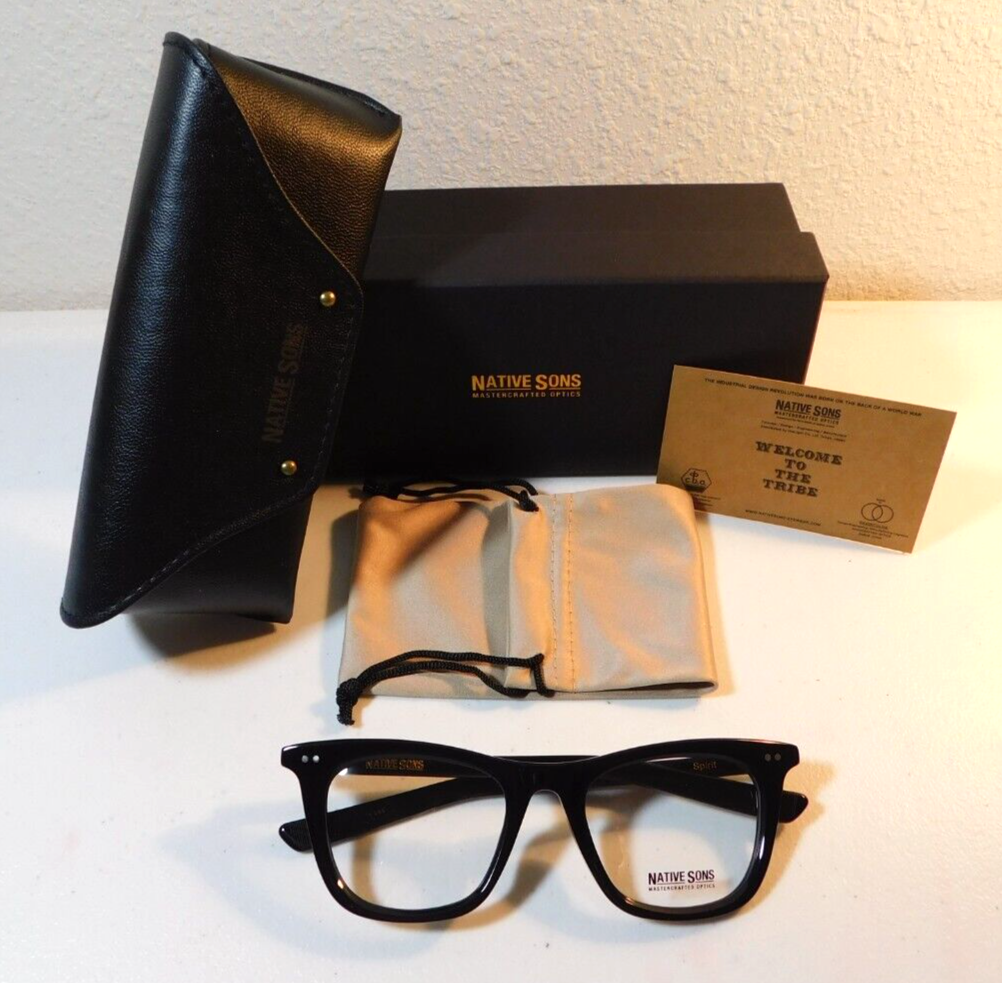 BRAND NEW NATIVE SONS SPIRIT BLACK 50/21 W/ORIGINAL CASE 