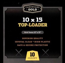 20 - CBG 10X15 PHOTO IMAGE or PRINT TOPLOADER STORAGE 10 X 15 DISPLAY HOLDERS